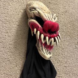 "Last Laugh" UV Light Reactive Hooded Mask