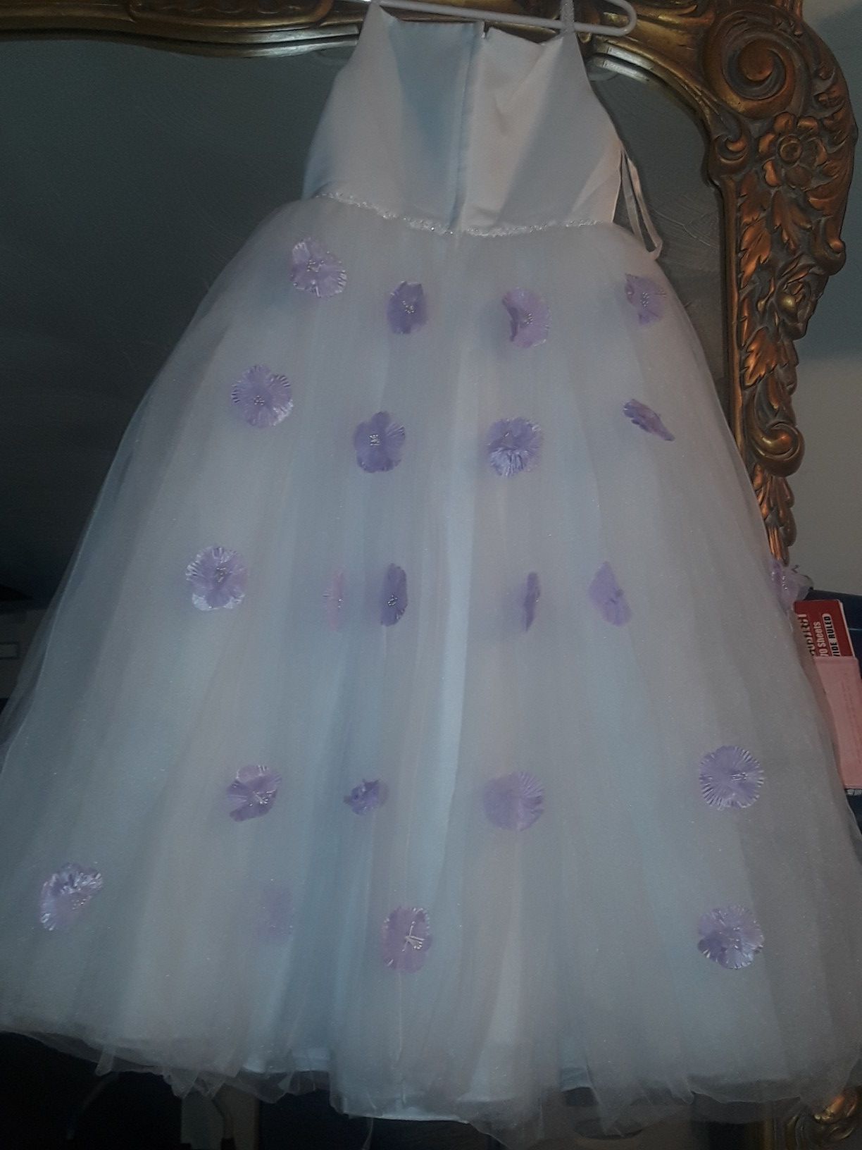 Davids Bridal flower girl dress