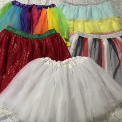 Girls tutu & skirts size 7/8
