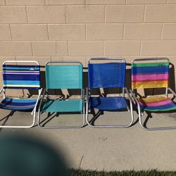 Folding Beach Chairs . Please Read Description