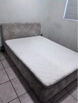Bed frame and bed