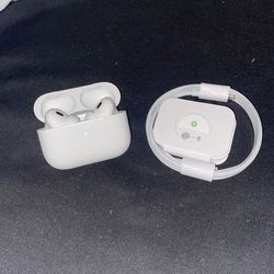 (Lightly Used) Apple Airpod Pros/Comes With New  Charger & Earpiece Pack