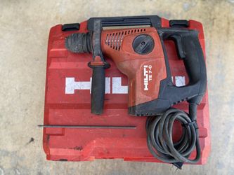 Selling A HILTI  TE-7-C In Good Condition  “NO DRILL BITS” tool only 