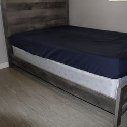 Grey/Gray Full Bed Frame