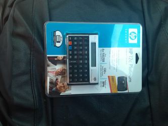 Calculator HP 12c Platinum Financial Calculator 25th Ann.  New Sealed