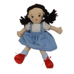 Madame Alexander DOROTHY Wizzard of Oz 9" Cloth Doll Plush Stuffed Toy 2011