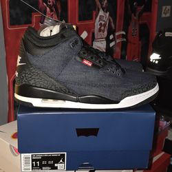 Jordan 3 Retro Levi's Indigo