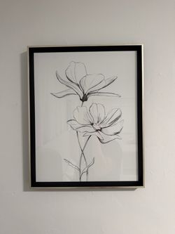 Framed wall decor