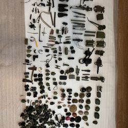 6 lbs of GI Joe Accessories, Field Gear -Multiple Years -ESTATE