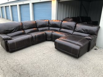 Power Reclining sectional couch