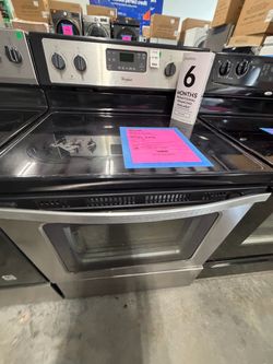 Whirlpool Electric Range Stainless Steel