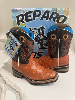 Botas Vaquera De Niño Nuevecita Reparo