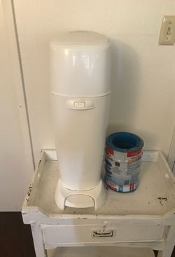 Diaper gain with 5 diaper genie