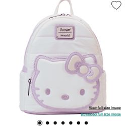Loungefly Hello Kitty Quilted Mini Backpack + Wallet Set – NEW
