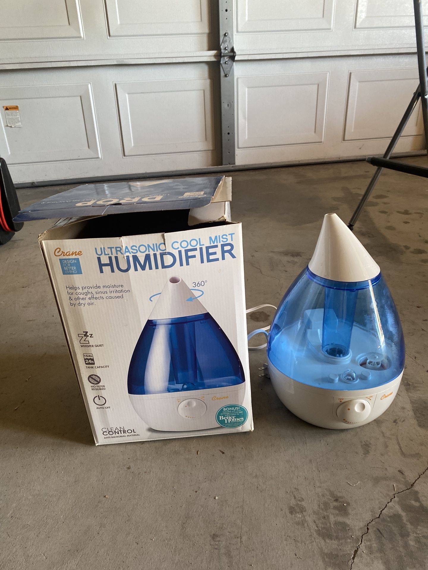 UltraSonic Cool Mist Humidifier.