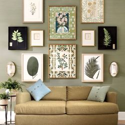 Spacious luxury linen couch