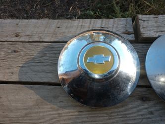1950's Chevrolet Dog Dish Hub Caps