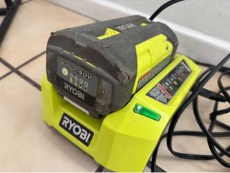 RYOBI rechargeable battery and charger