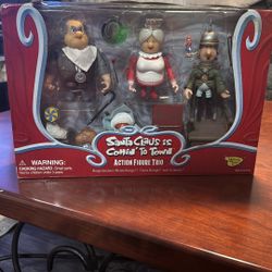 Santa Claus is Comin to Town Action Figure Trio