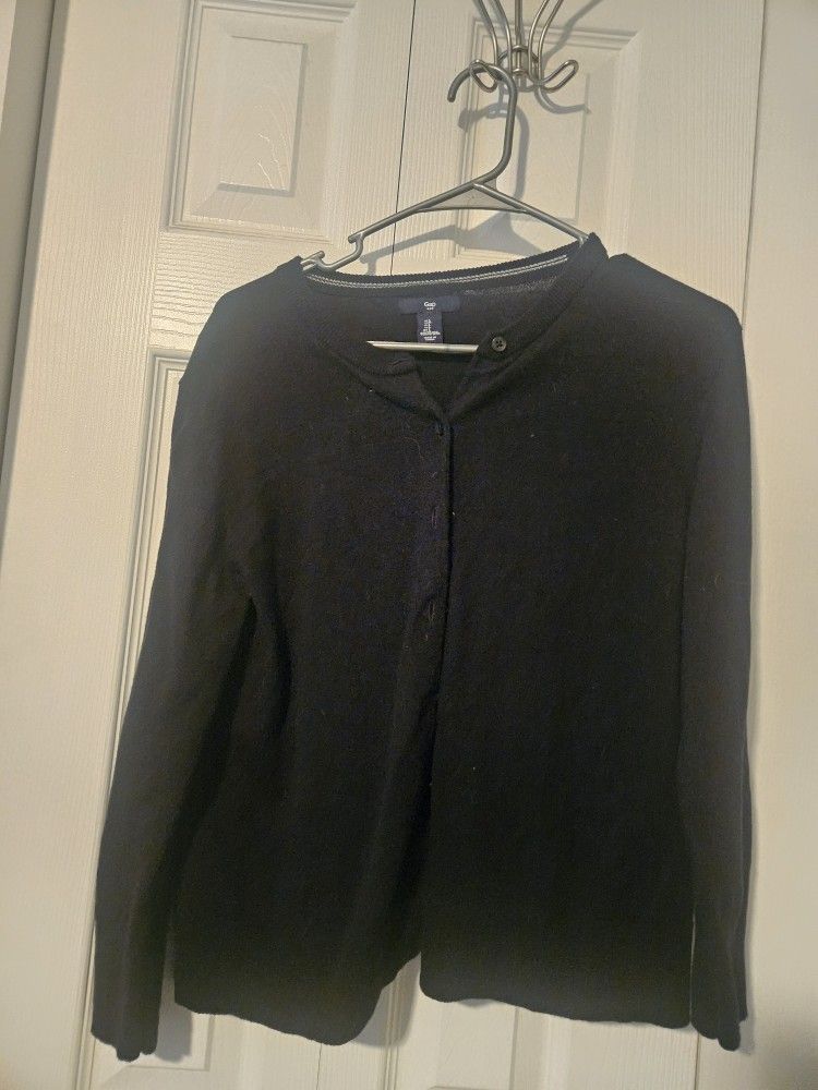 Gap Black Woman's Cardigan Size Large