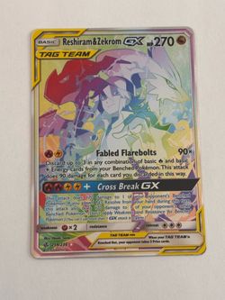 Reshiram & Zekrom Cosmic Esclipse Pokemon Card