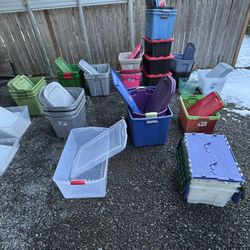 Storage bins / tubs