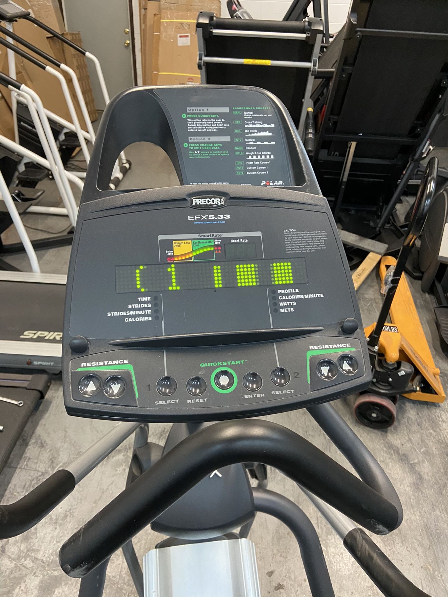 Elliptical Trainers Precor Elliptical Price Precor EFX Elliptical