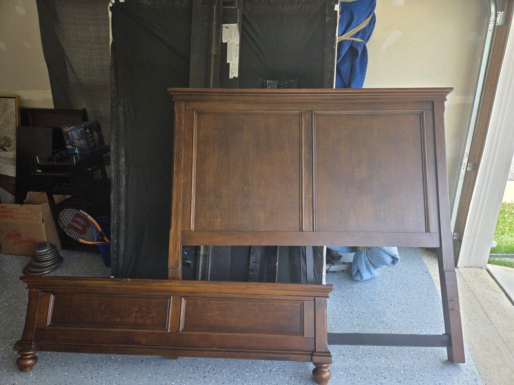 Queen Size Bed Frame For Sale - $175 OBO