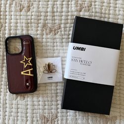 Umbi leather custom phone case for Iphone 14 Pro