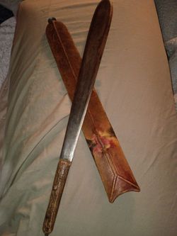 East African Maasai seme machete