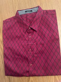 Coofandy Men's Button-Down Shirt XL