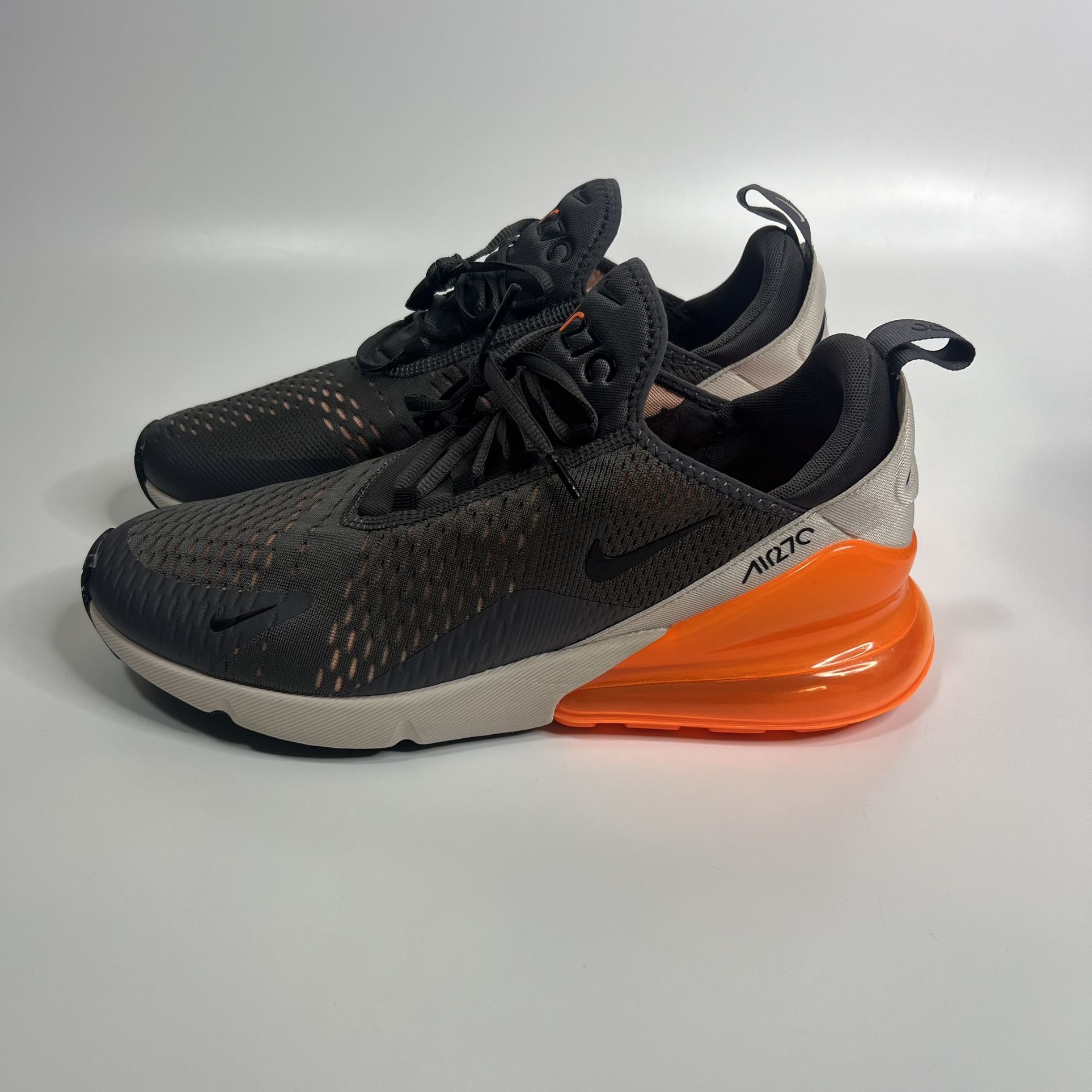 Nike Air Max 270 Thunder Grey/Black Desert Sand Men's Size