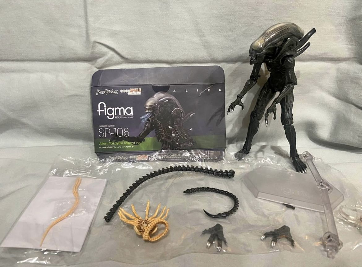 Alien (Takayuki Takeya Version) Action Figure Figma and GoodSmile