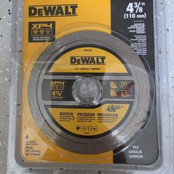 DEWALT XPH 4 3/8" Tile Diamond Blade
