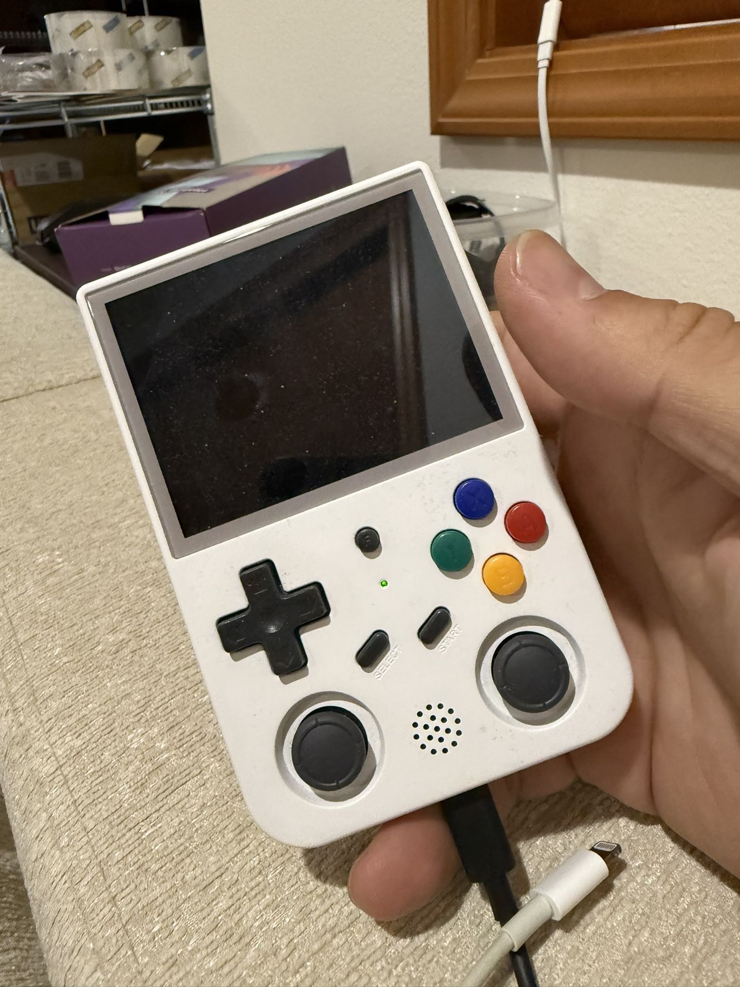 Retro Handheld Game Console, Video Game Console with 64G Built-in 18000+ Games, 4000mAh Rech