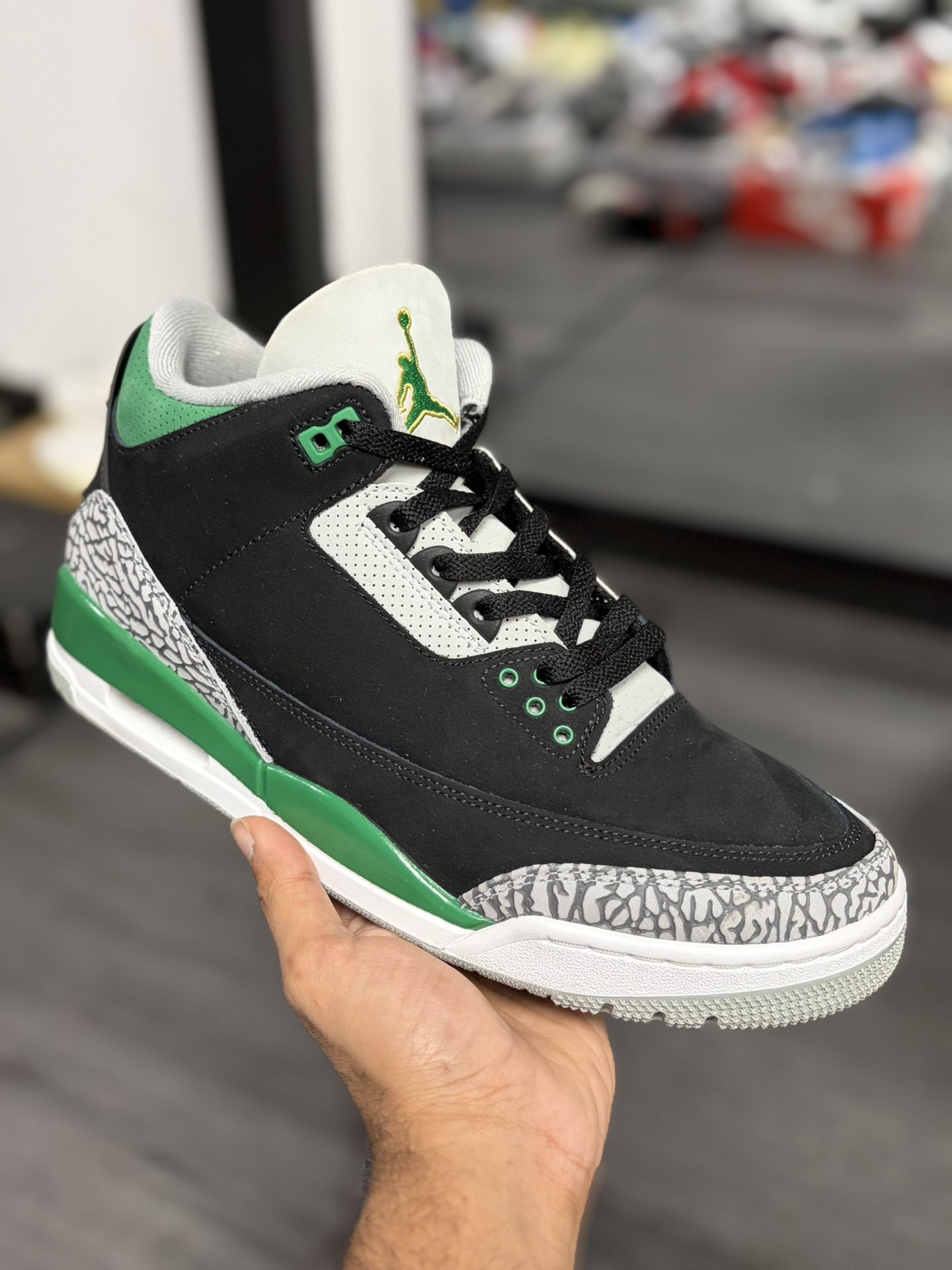 Jordan 3 Pine Green