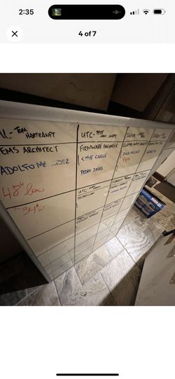 2 Dry Erase White Board Boards 24”*36” Dry erase Whiteboards 