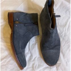 Sacchetto Construction J. Shoes Blue Suede Boots