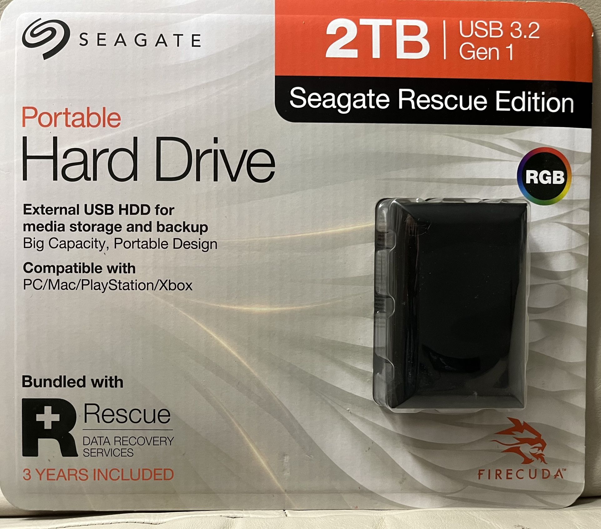 Portable Hard Drive 2TB