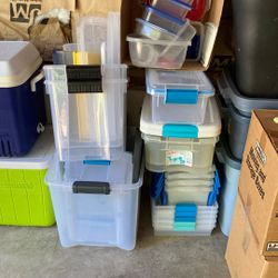 Assorted Storage Containers 