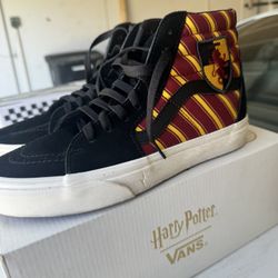Harry Potter Vans Size 8