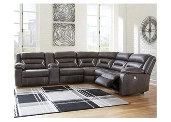 LEATHER SECTIONAL $10 DOWN 