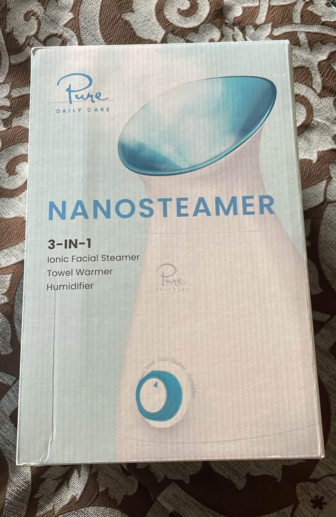 Facial Steamer 3 In 1 With Humidifier And Towel Warmer
