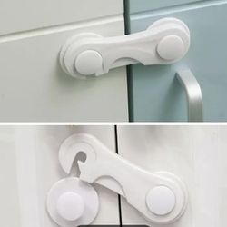 2-Pack Adjustable Baby Child Safety Drawer Locks