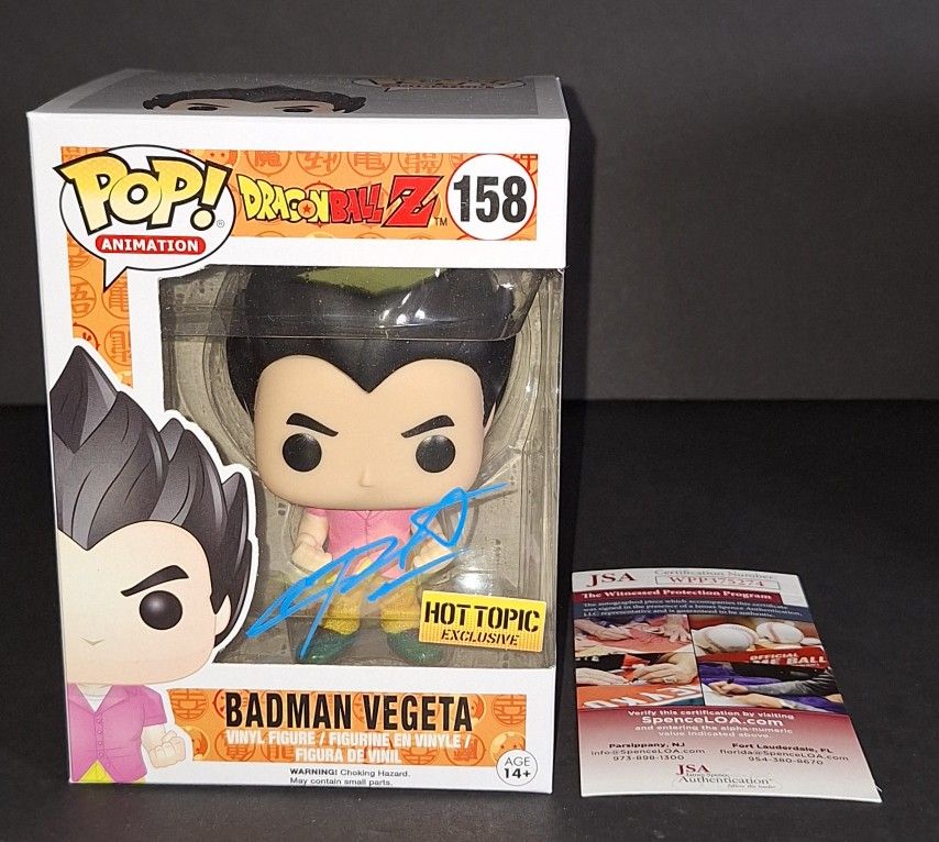 🔥 Chris Sabat autographed Funko JSA COA🔥