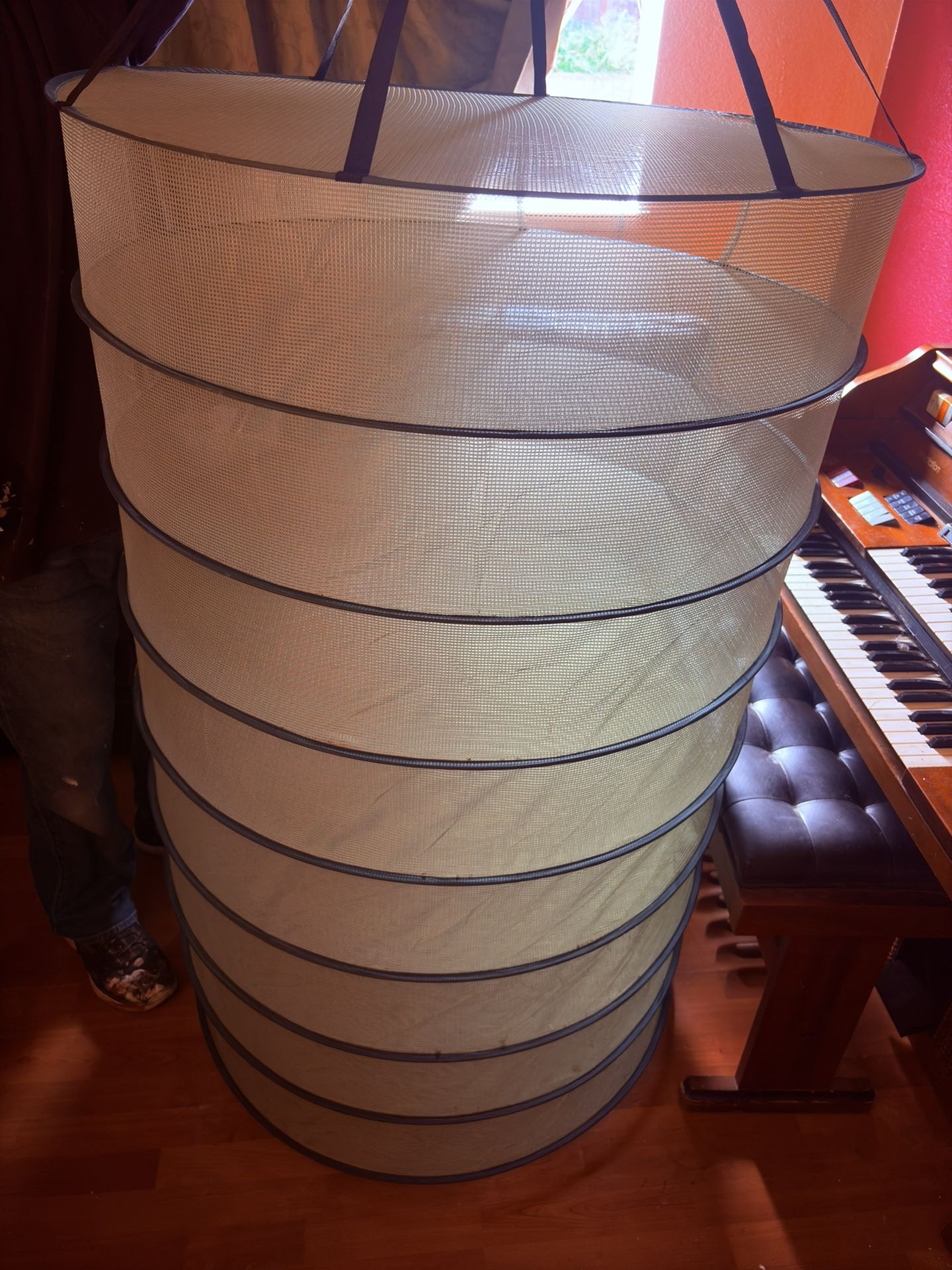 Hangable Mesh Herb Drying Rack