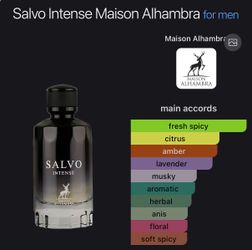 Maison Alhambra Salvo Intense
