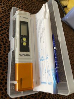 Vantakool Digital PH Meter, 0.01 PH High Accuracy Pocket Size PH Meter/PH Tester