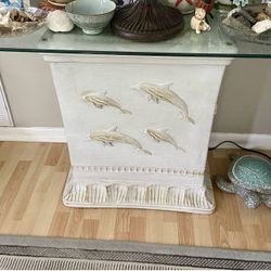 Dolphin Sofa Console Table $80