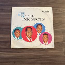 The Best Of The Ink Spots Lp  Deluxe 2 Record Set MCA Records EX-